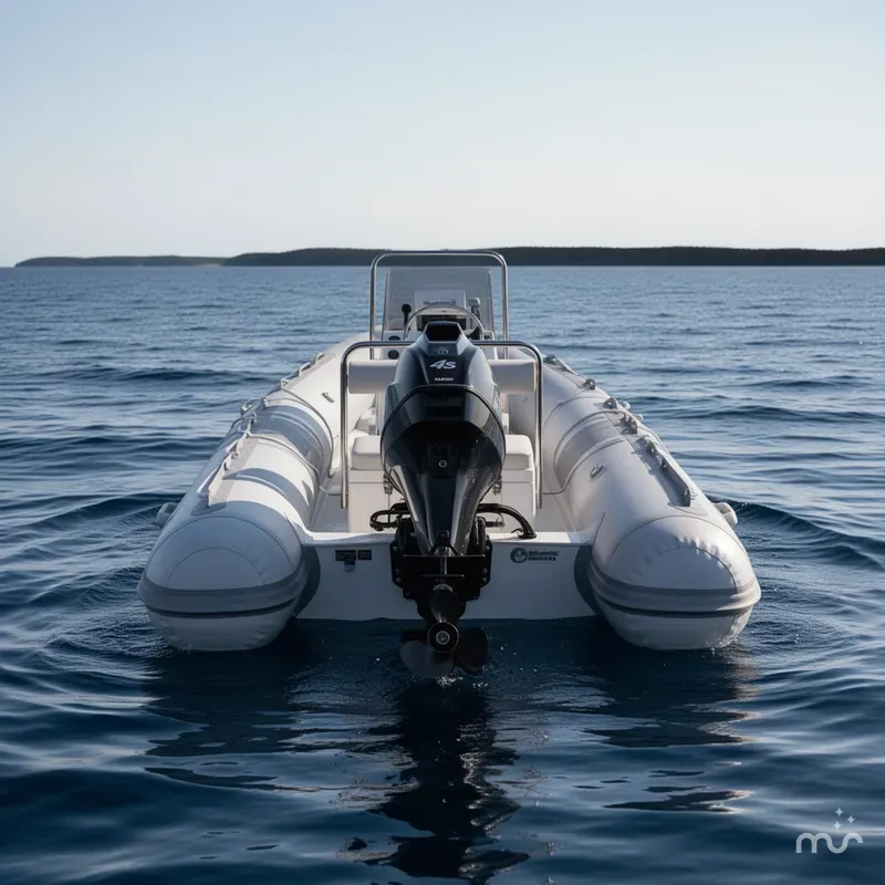 Slide: The Image of North Atlantic Inflatables RIB420H 2022 - 3