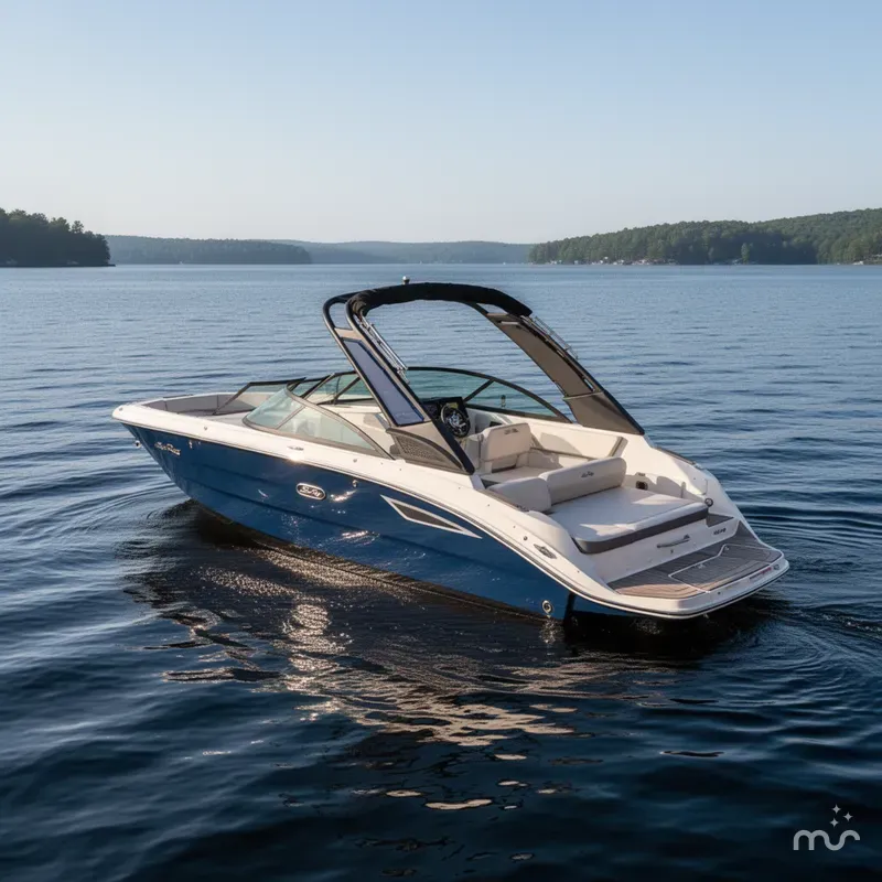 Slide: The Image of Sea Ray SDX 230 2026 - 2