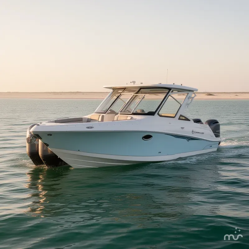 Slide: The Image of Crownline Boats 280 DC Finseeker 2022 - 2