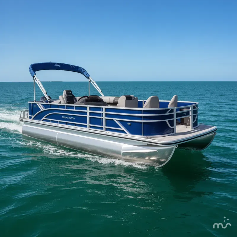 Slide: The Image of Bennington 22 S 4 PT Fishing 2026 - 2