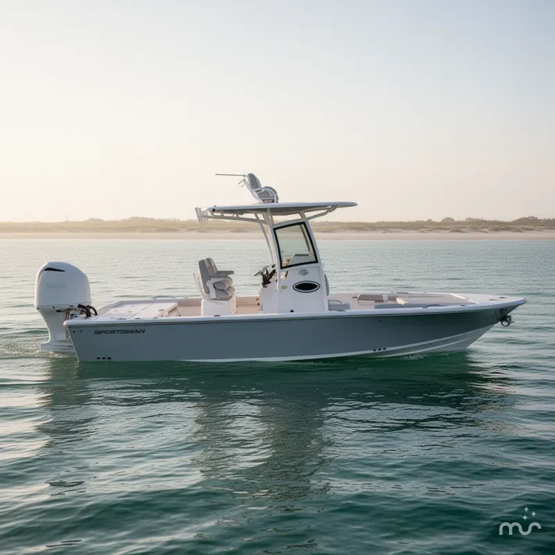 Slide: The Image of Sportsman Masters 267 Bay Boat 2019 - 2