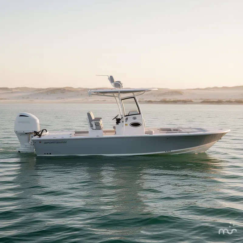 Slide: The Image of Sportsman Masters 267 Bay Boat 2019 - 2