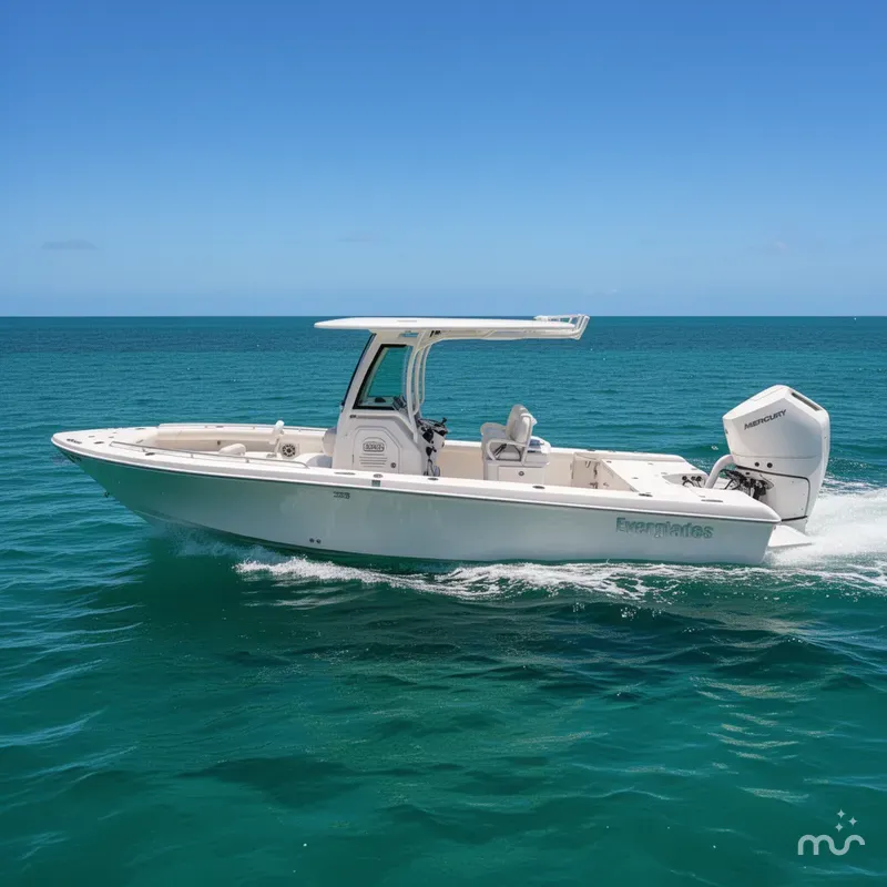 Slide: The Image of Everglades 253 Center Console 2026 - 2