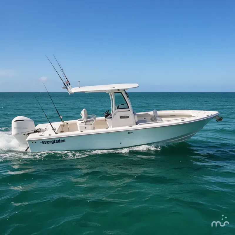 Slide: The Image of Everglades 253 Center Console 2027 - 2