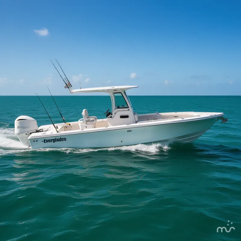 Slide: The Image of Everglades 253 Center Console 2027 - 2