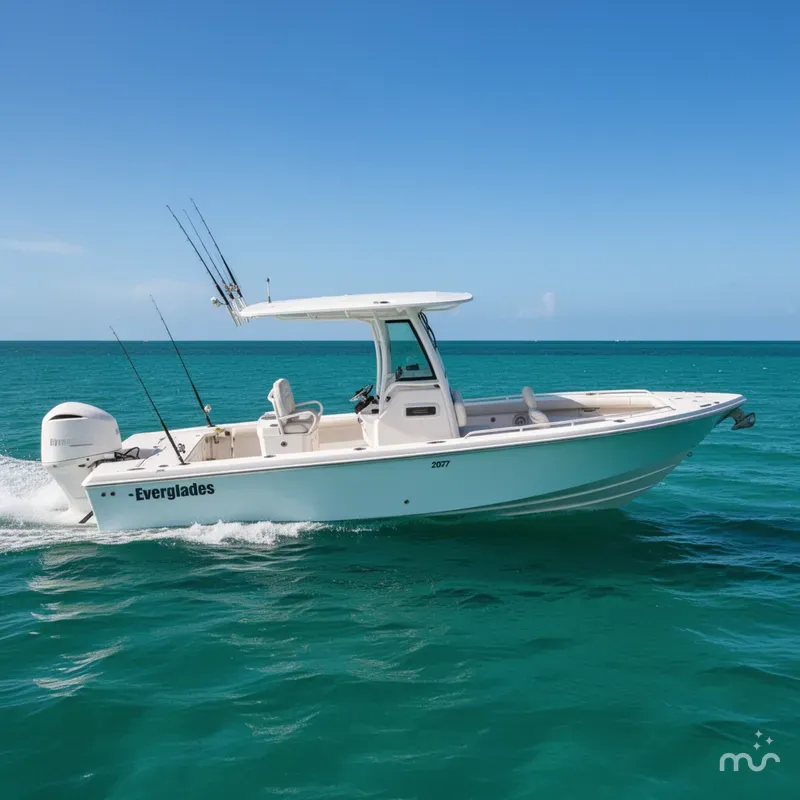 Slide: The Image of Everglades 253 Center Console 2027 - 2