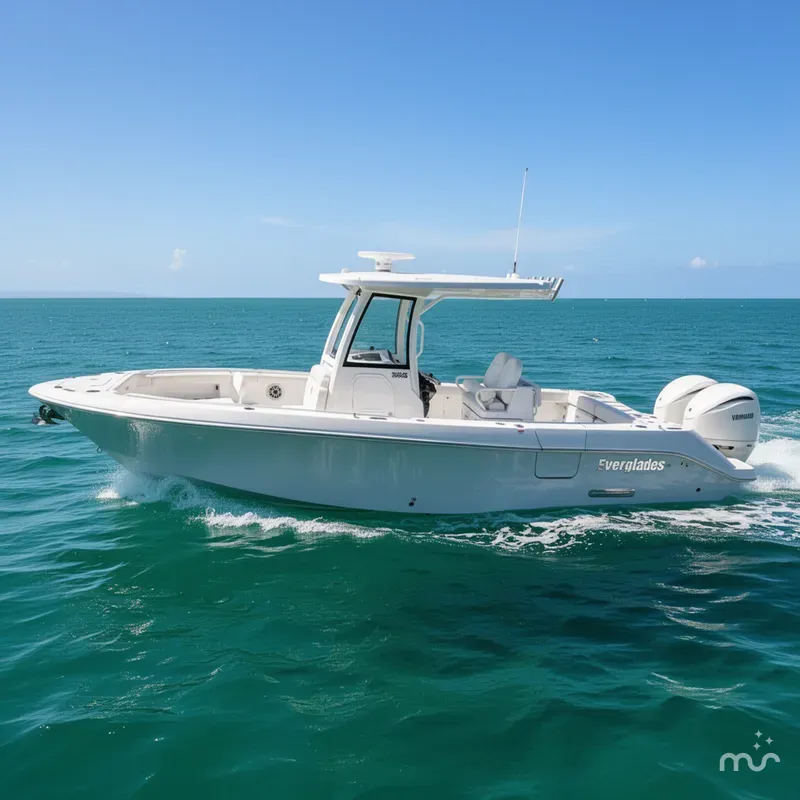 Slide: The Image of Everglades 285 Center Console 2026 - 2