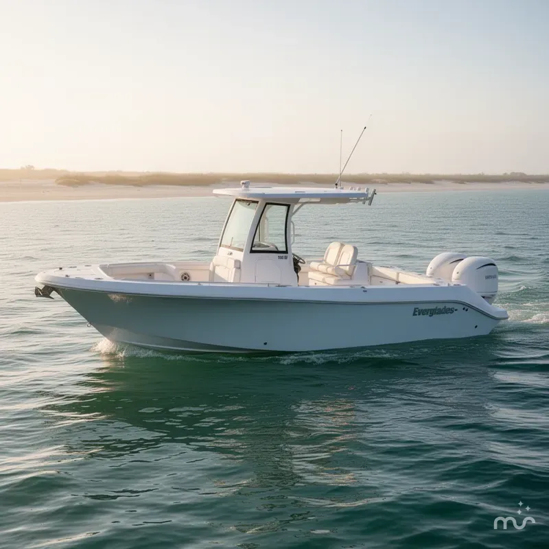 Slide: The Image of Everglades 285 Center Console 2026 - 2