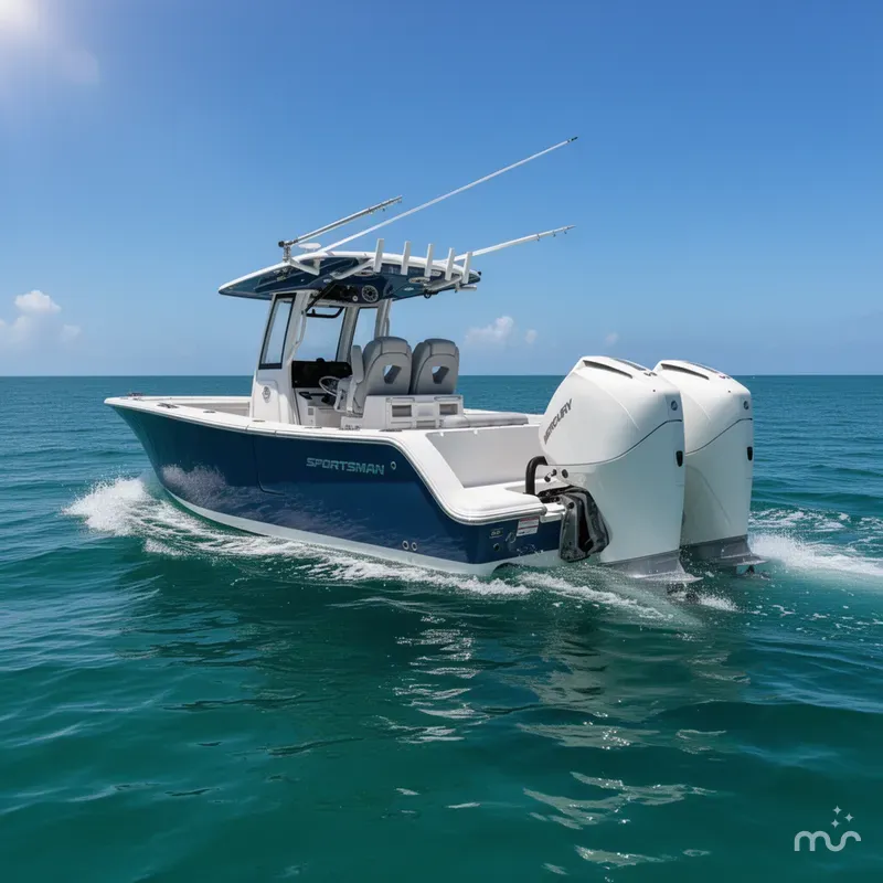 Slide: The Image of Sportsman Open 262 Center Console 2026 - 2