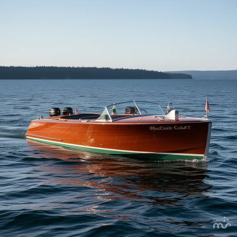 The Image of Hacker-Craft Triple Cockpit Runabout 1996 - 0