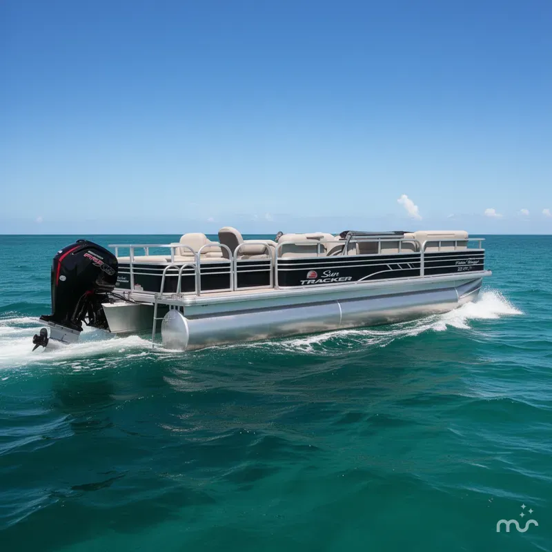 The Image of Sun Tracker Fishin' Barge 22 XP3 2022 - 0