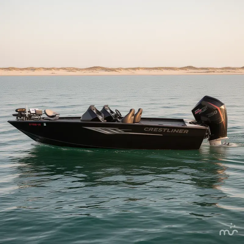 The Image of Crestliner MX 21 - 250 HP Mercury Pro XS 2021 - 0