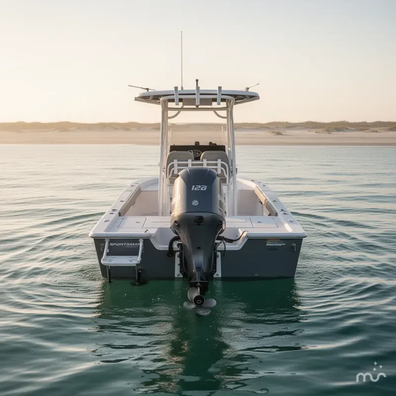 Slide: The Image of Sportsman Masters 247 Bay Boat 2021 - 3