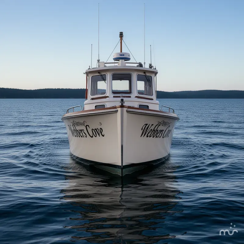 Slide: The Image of Webbers Cove 22 Custom 2001 - 1