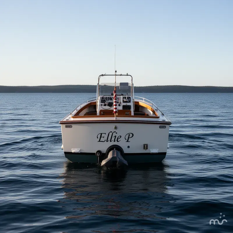 Slide: The Image of Webbers Cove 22 Custom 2001 - 3