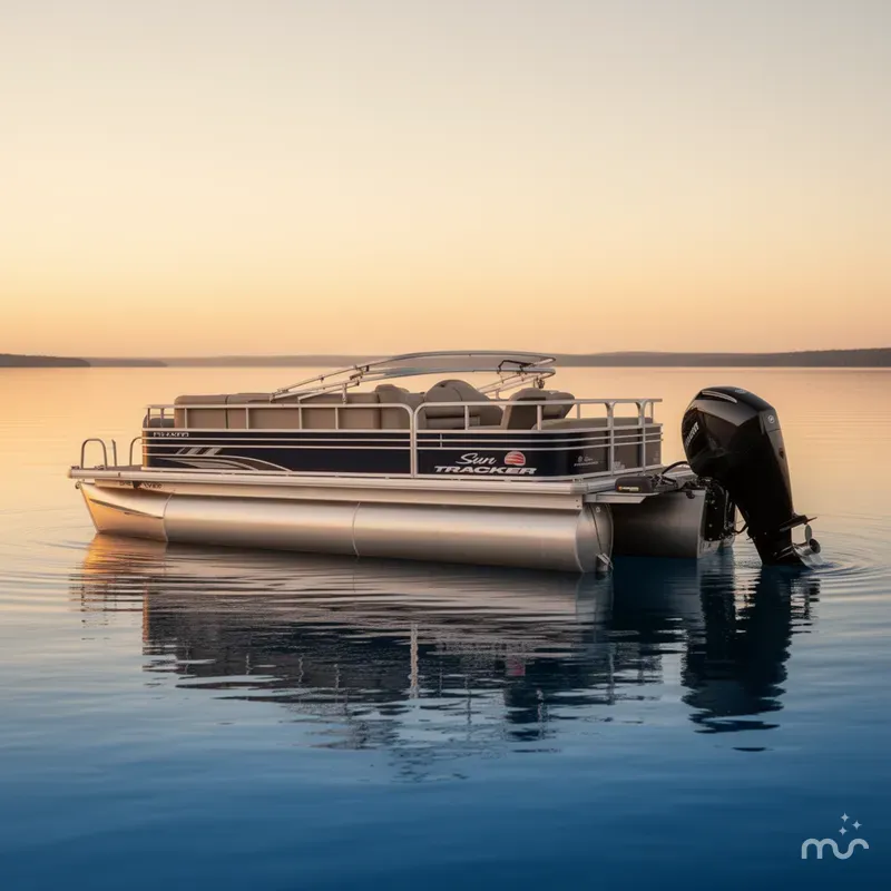Slide: The Image of Sun Tracker Fishin' Barge 24 XP3 2021 - 2