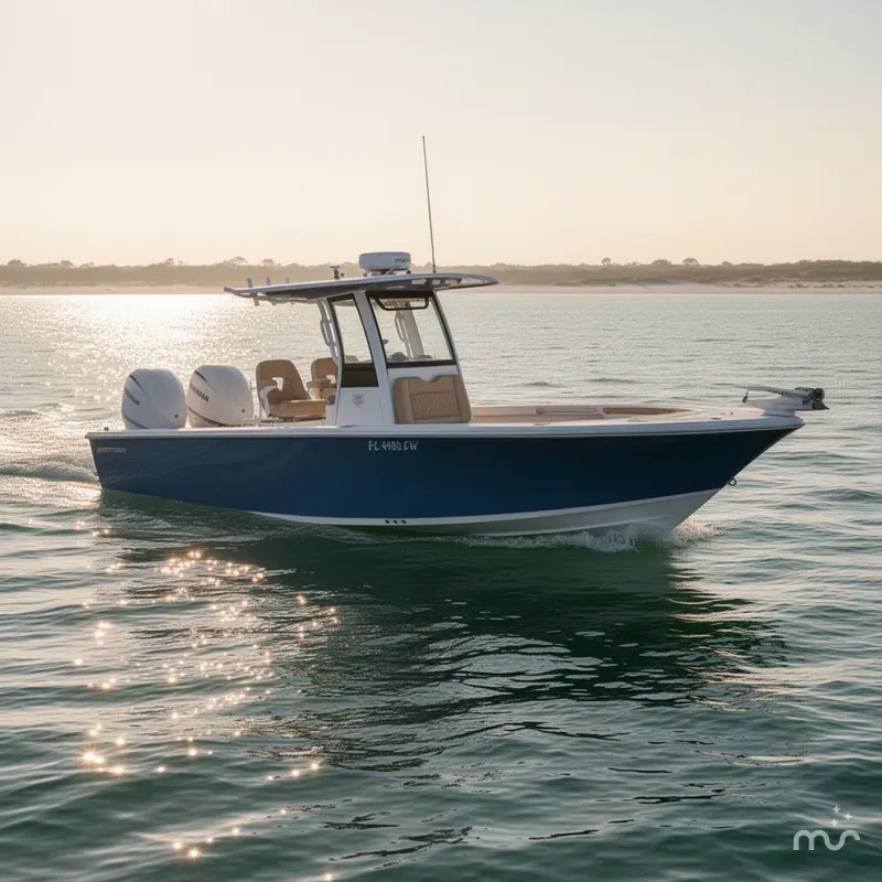 Slide: The Image of Sportsman Masters 267 Bay Boat 2025 - 4