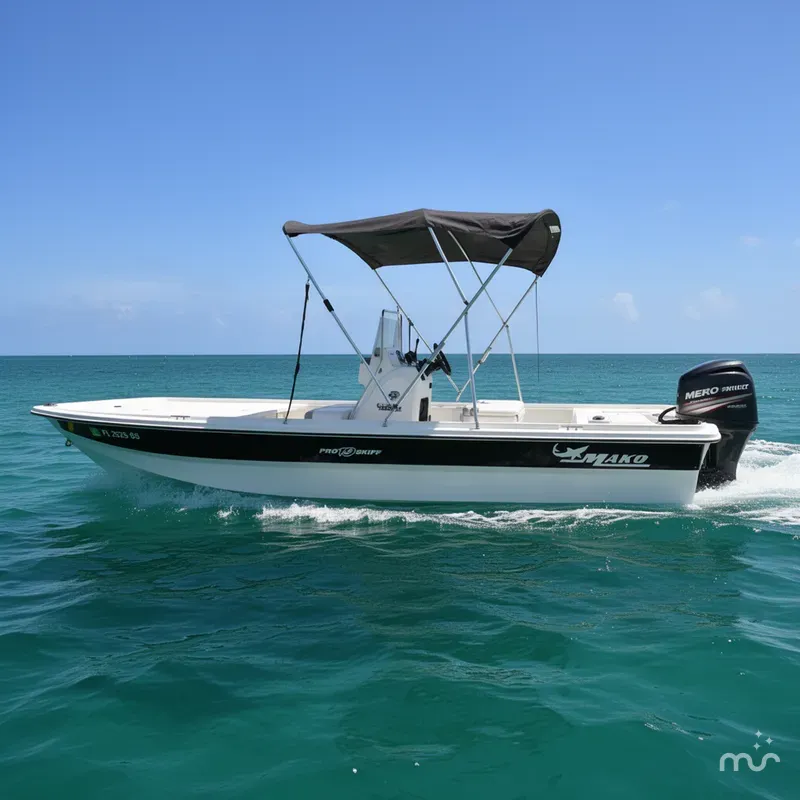 Slide: The Image of Mako Pro Skiff 19 CC 2018 - 2
