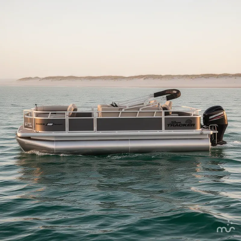 Slide: The Image of Sun Tracker Bass Buggy 18 DLX 2026 - 2