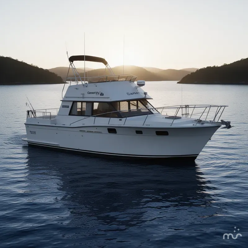 The Image of Carver Yachts 32 Aft Cabin Motor Yacht 1986 - 0