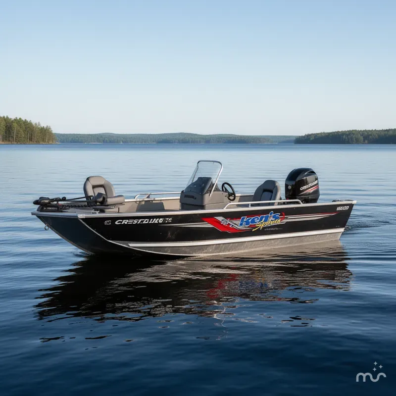 Slide: The Image of Crestliner 1650 Hawk 2027 - 2