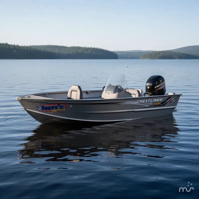 Slide: The Image of Crestliner 1750 Hawk 2027 - 2