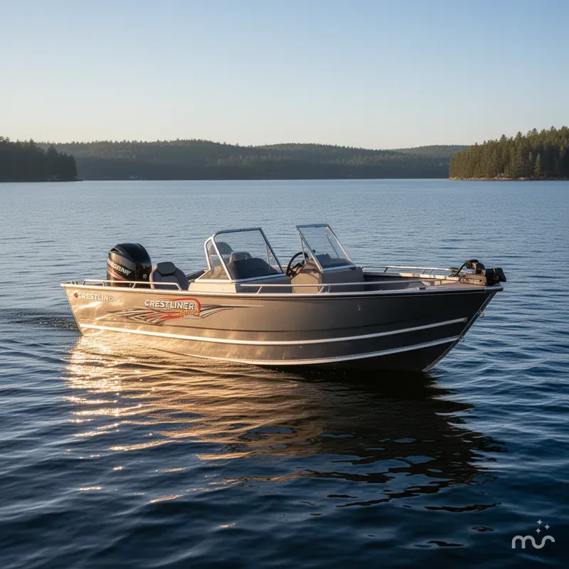 Slide: The Image of Crestliner 1750 Super Hawk 2027 - 2