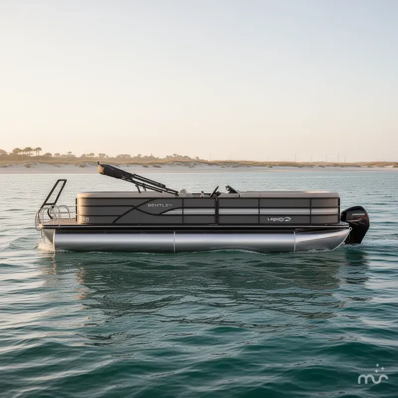 Slide: The Image of Bentley Pontoons Legacy 240 Cruise XL 2027 - 2