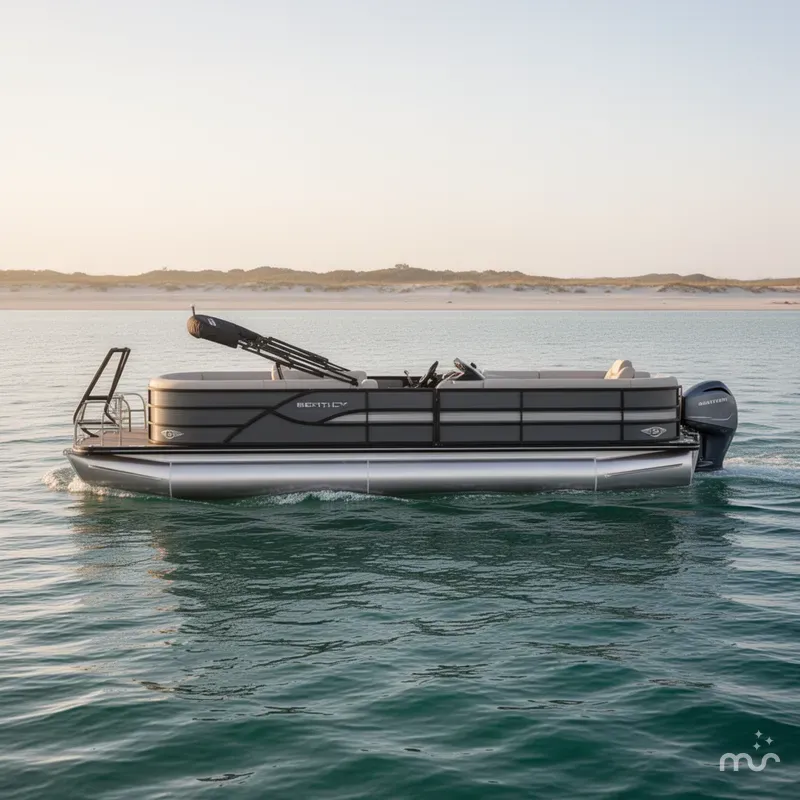 Slide: The Image of Bentley Pontoons Legacy 243 Cruise XL 2027 - 2