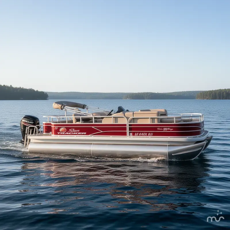 The Image of Sun Tracker Fishin' Barge 20 DLX 2019 - 0
