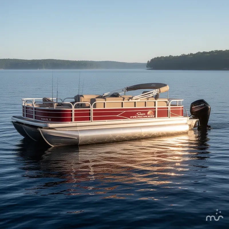 Slide: The Image of Sun Tracker Fishin' Barge 20 DLX 2019 - 4