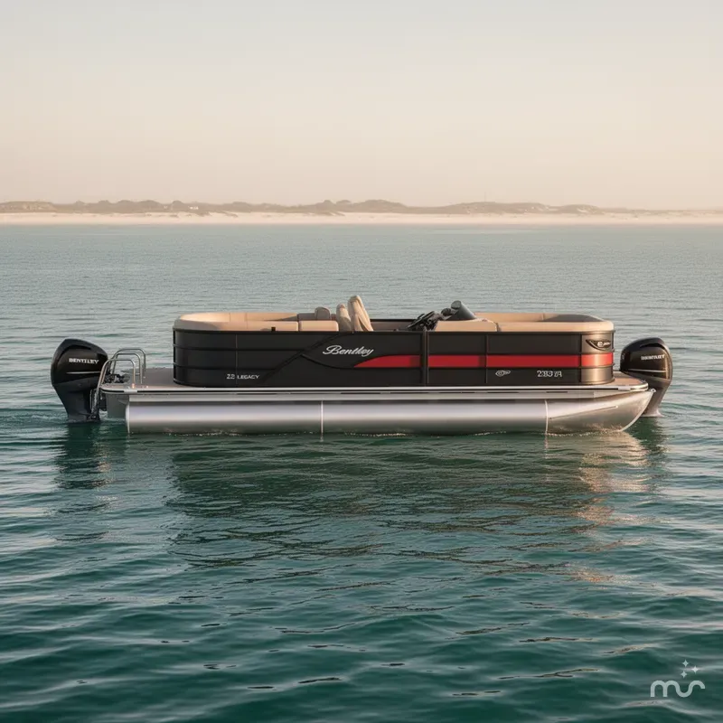Slide: The Image of Bentley Pontoons Legacy 223 Navigator 2026 - 2