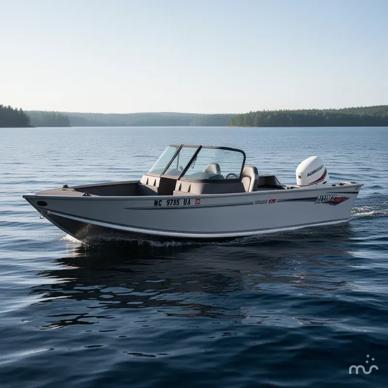 Slide: The Image of Alumacraft Voyageur 175 2017 - 2