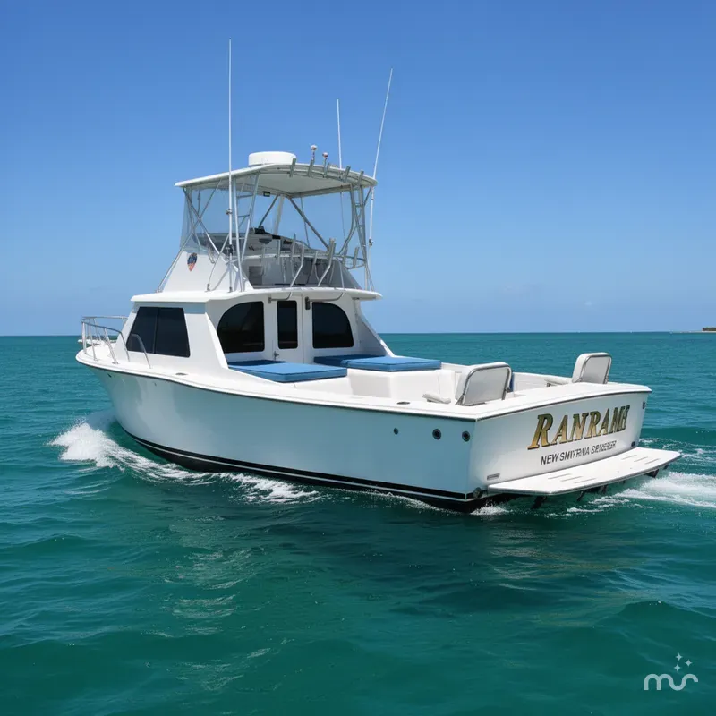 Slide: The Image of Bertram 31 Flybridge Cruiser 1976 - 2