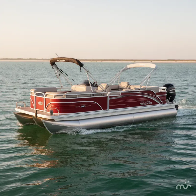 The Image of Sun Tracker Fishin' Barge 22 DLX 2026 - 0