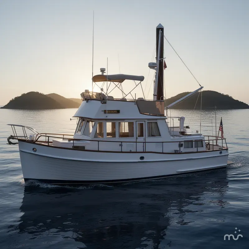 Slide: The Image of Grand Banks 36 Classic 1984 - 2