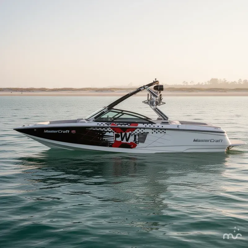 Slide: The Image of MasterCraft XStar Pro Wakeboard Team Edition 2010 - 2