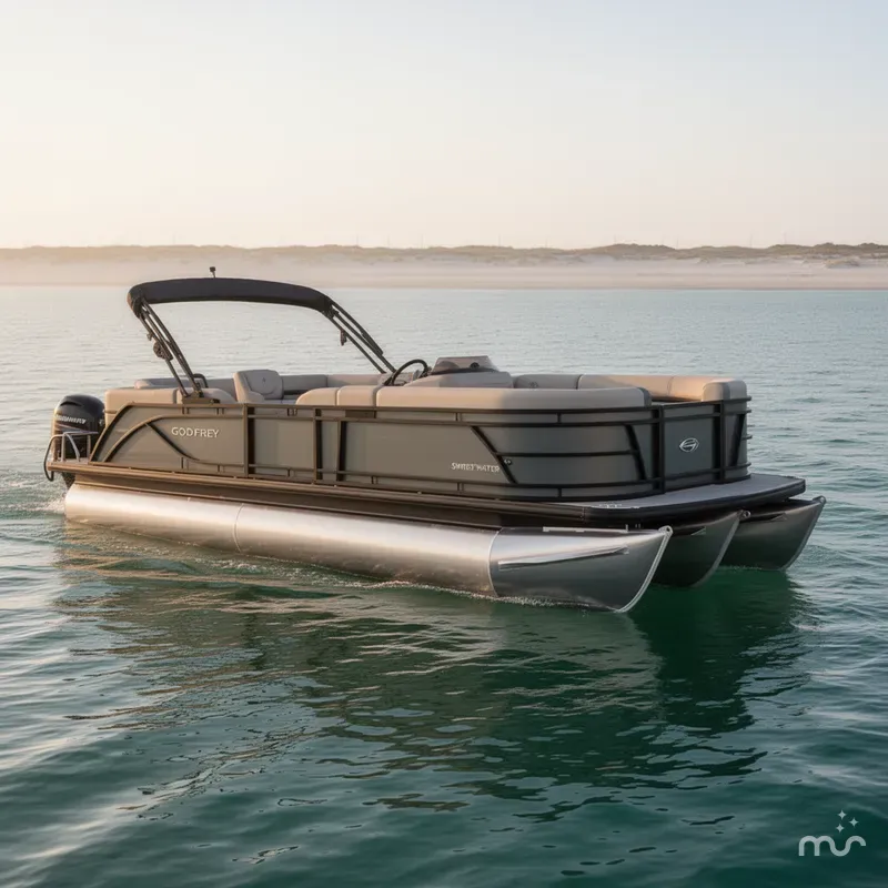 The Image of Godfrey Sweetwater 22' Split Bench Tritoon - 2286 SBC 2026 - 0