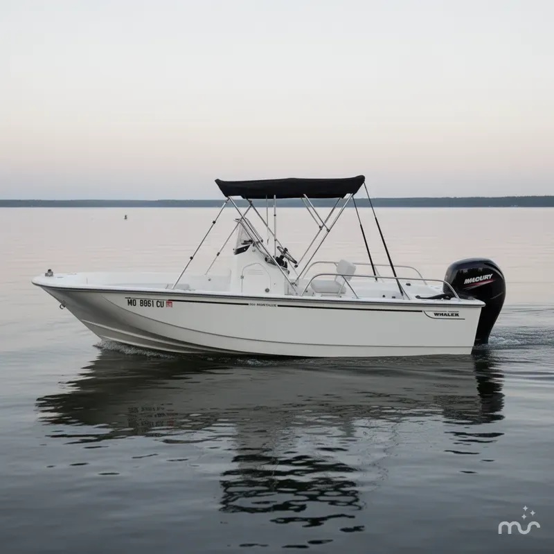 Slide: The Image of Boston Whaler 190 Montauk 2025 - 2
