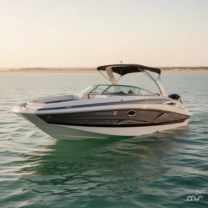 Slide: The Image of Crownline Boats E255 Bowrider 2022 - 2