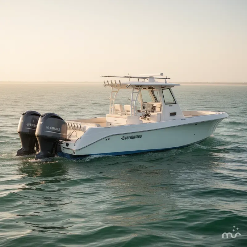 The Image of Everglades 325 Center Console 2014 - 0