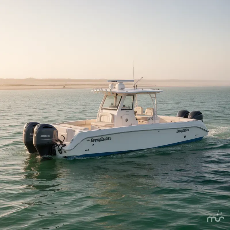 Slide: The Image of Everglades 325 Center Console 2014 - 2