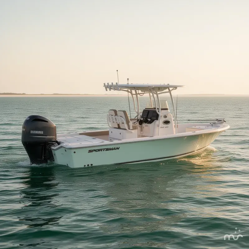 Slide: The Image of Sportsman Masters 267 Bay Boat 2017 - 2