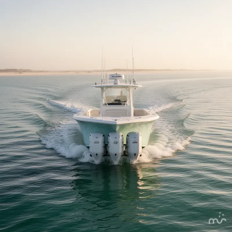 Slide: The Image of Yellowfin 36 Offshore 2024 - 4