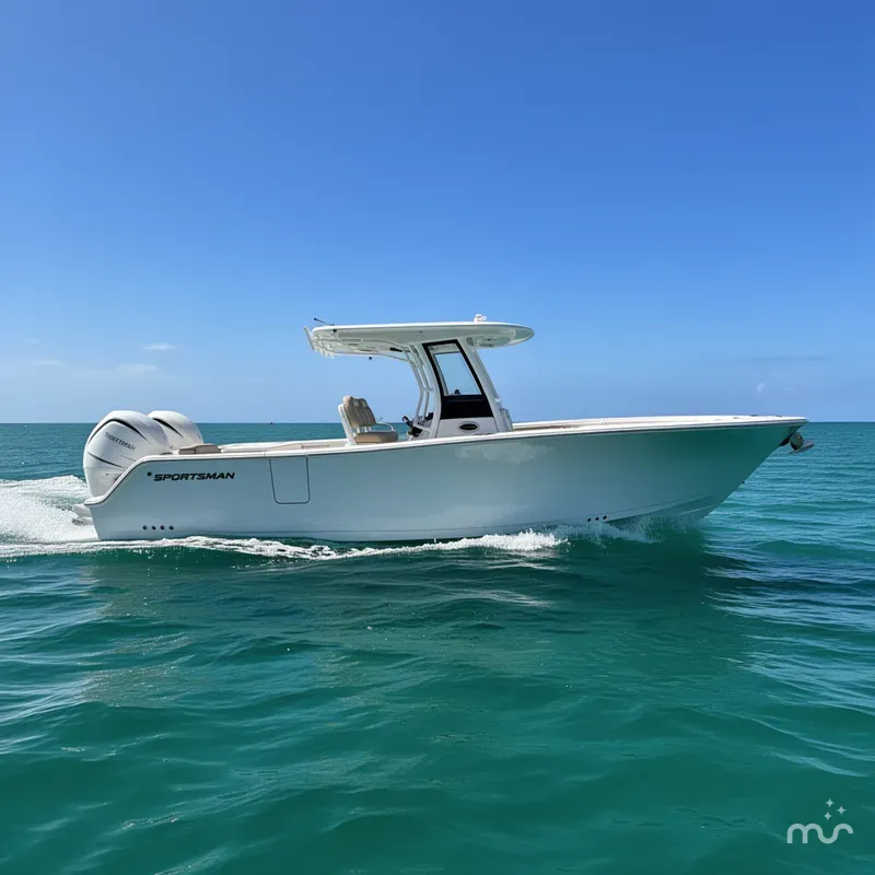Slide: The Image of Sportsman Heritage 261 Center Console 2026 - 2