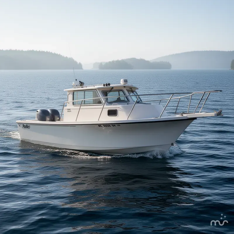 Slide: The Image of Parker Marine 2520 SL Sport Cabin 2006 - 2