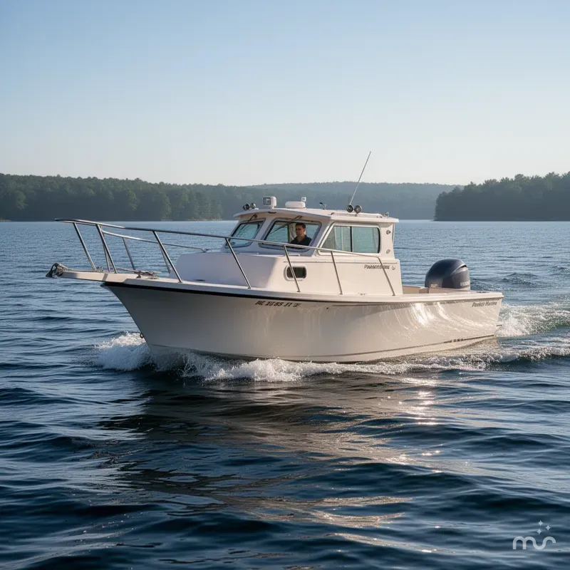 Slide: The Image of Parker Marine 2520 SL Sport Cabin 2006 - 4