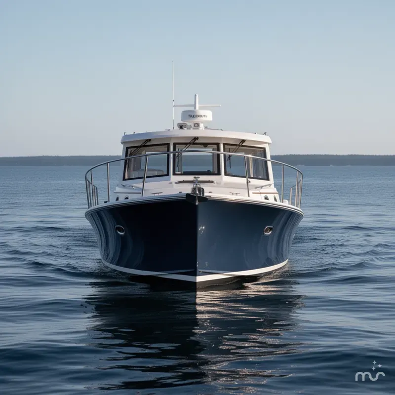 Slide: The Image of True North 39 Outboard Express 2025 - 1