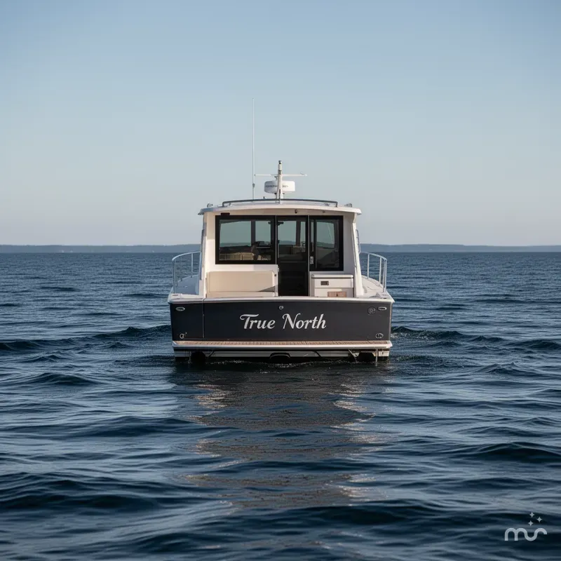 Slide: The Image of True North 39 Outboard Express 2025 - 3