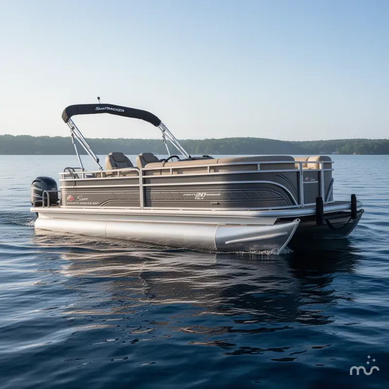 The Image of Sun Tracker Party Barge 20 DLX 2024 - 0